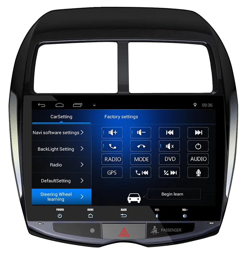 10 1 &quot2 + 32 ГБ Android 7 0 автомобильный dvd плеер для Mitsubishi ASX 2010 2012 с GPS навигацией Радио BT