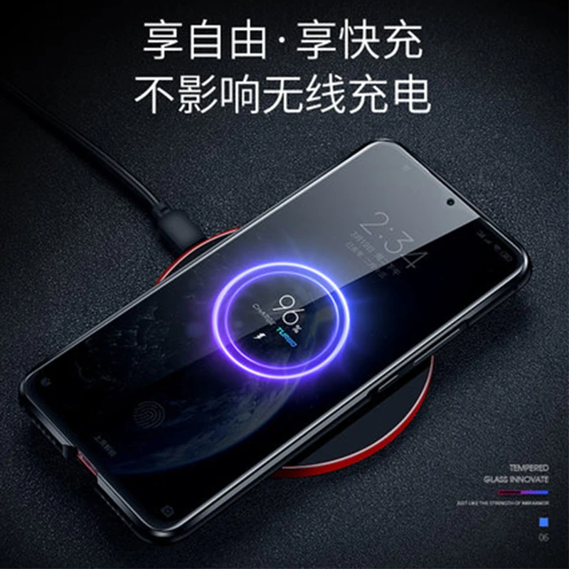 Роскошный металлический бампер с рамкой для Xiaomi MI 9 9SE задняя крышка из