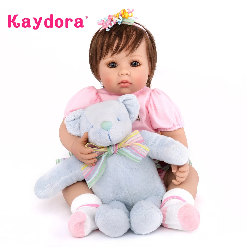 

50 CM Adorable Princess Handmade boneca bebe reborn Lifelike Doll Reborn lol Kids Playmate Dolls Girls Kaydora