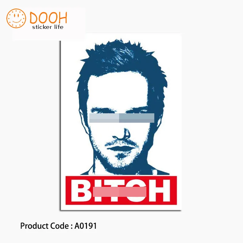 A0191 стикеры union bitxh Джокер V вендетта коала peace love чемодан ноутбука гитары DIY