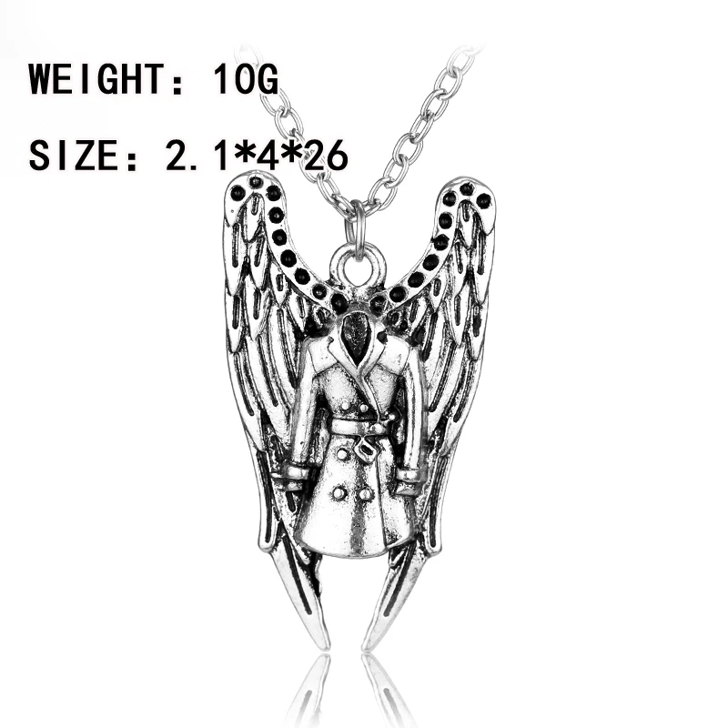 Dongsheng модное популярное сверхнатуральное ожерелье из фильма Кастиэль Крылья