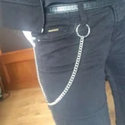 Хип-хоп брюки цепь безопасный дорожный кошелек цепь сверхмощный джинсы ссылка катушки поводок