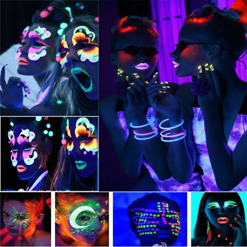 Люминисцентный фосфорный порошок желто зеленый для DIY краски 100 г/пакет материал украшения светящийся