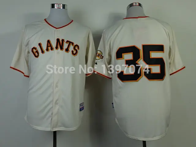 Brandon Crawford Madison Bumgarner Jersey Cream Orange Grey SF San Francisco Giants |
