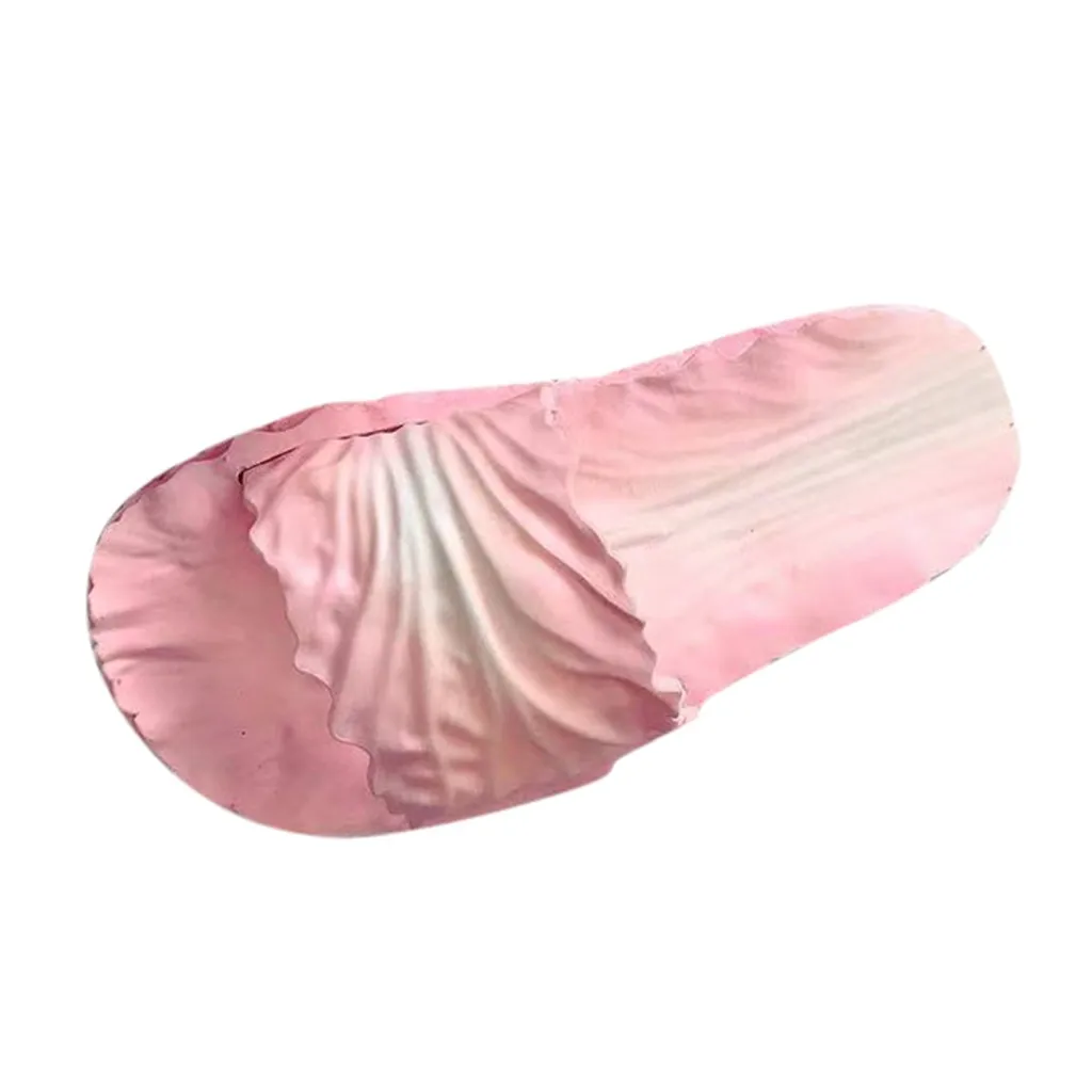 SAGACE/модные летние женские шлепанцы с капустой подошвой Однотонные домашние