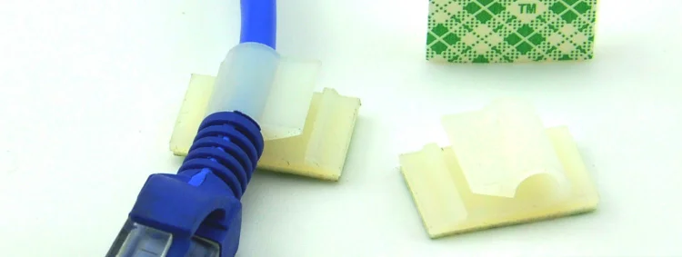50 шт. пластиковые зажимы органайзеры для кабелей 20 7x13 1 мм|plastic cable clips|plastic clampcable