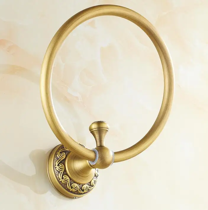 Настенное кольцо для полотенца/держатель полотенец прочная латунная