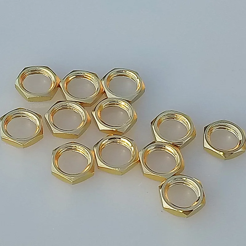 500 шт./лот Высококачественная позолоченная гайка SMA для коаксиального разъема RF