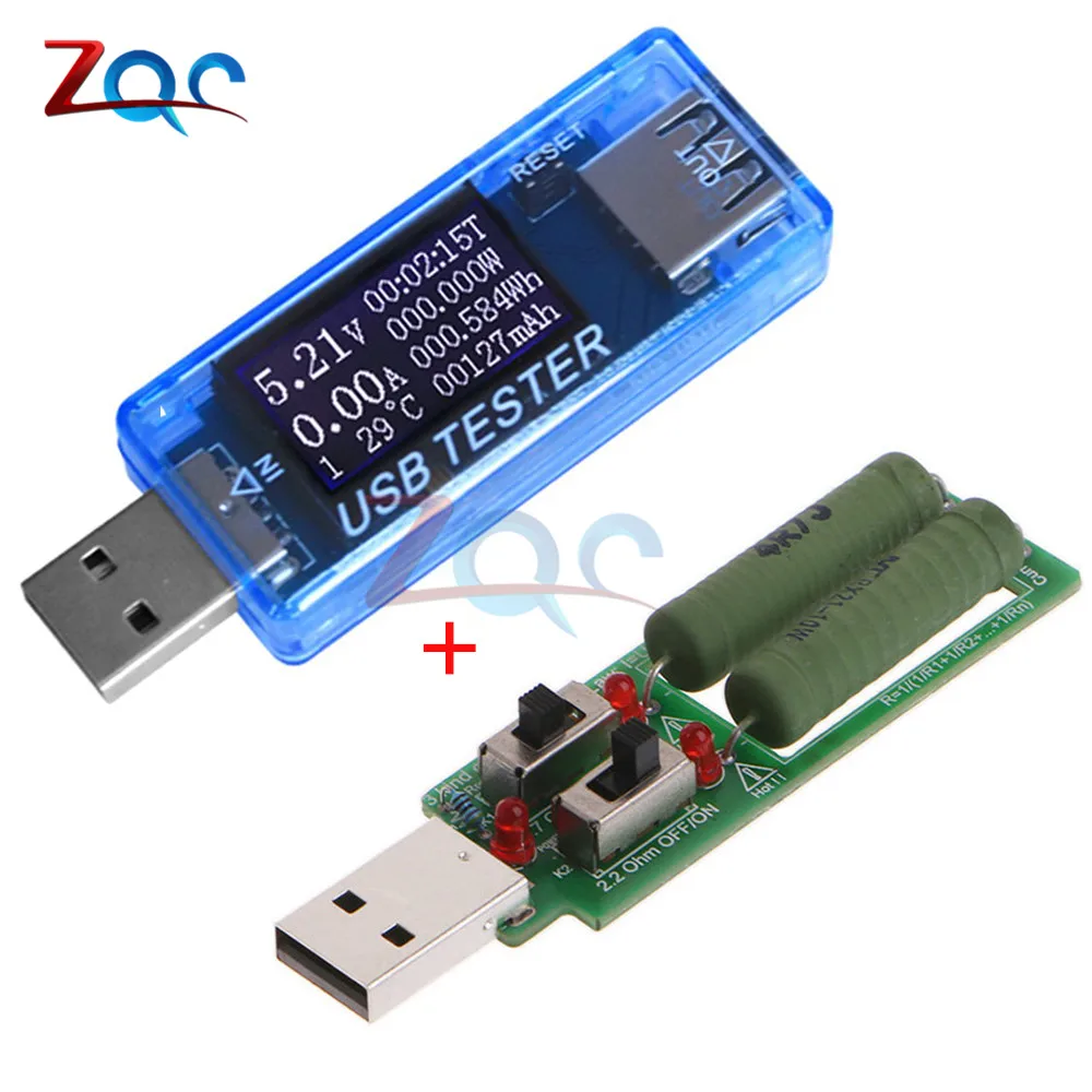 8 в 1 QC2.0 QC3.0 DC 4-30 в Электрический банк питания USB Емкость тестер напряжения измеритель тока монитор цифровой вольтметр Амперметр