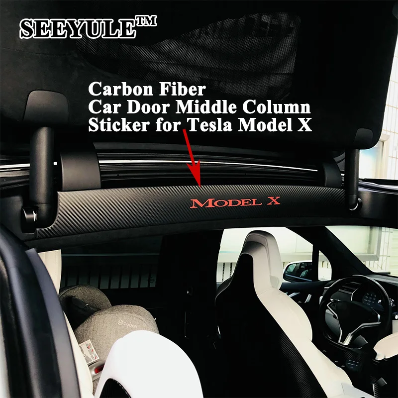 2 шт./компл. SEEYULE стильная наклейка из углеродного волокна в виде крыла