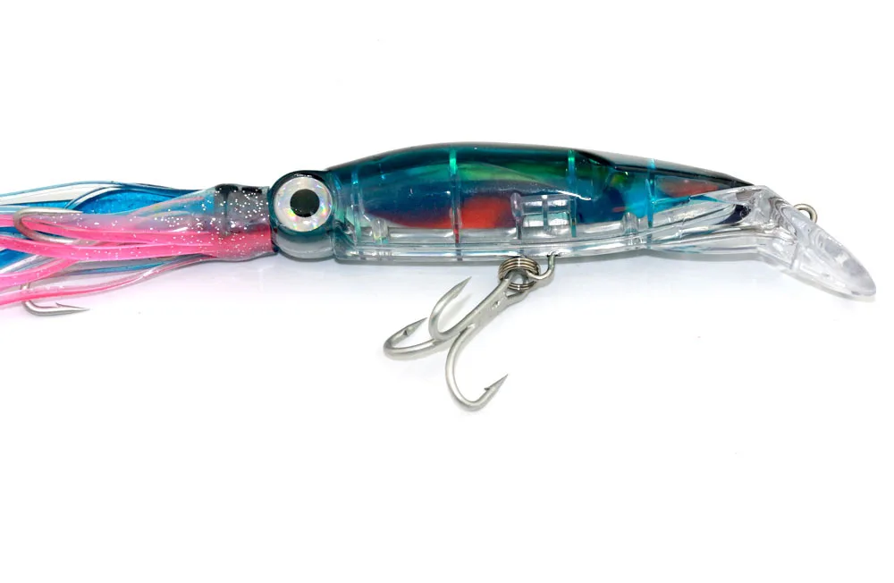 6 цветов рыболовные приманки isca Crankbait Swimbait 14 см 42 г поддельная Рыба приманки с крючками рыболовные снасти инструмент кальмар - Цвет: 4