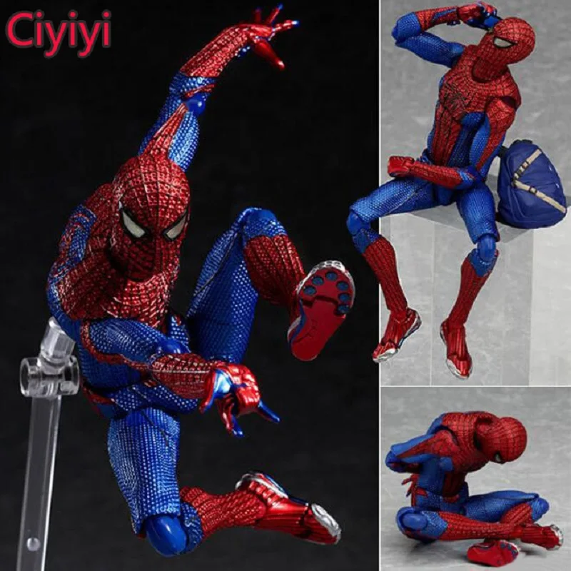 Экшн игрушка Marvel В Стиле Человека паука для Homecoming ПВХ высокое качество коллекция