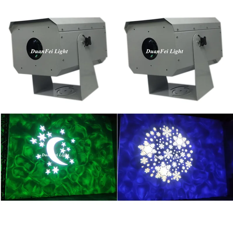 2pcs outdoor projector light 200W led spot lyre 4 facet prism gobo lightings | Лампы и освещение