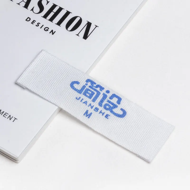 По индивидуальному заказу костюмы из чистого хлопка ярлыков/одежды теги уход