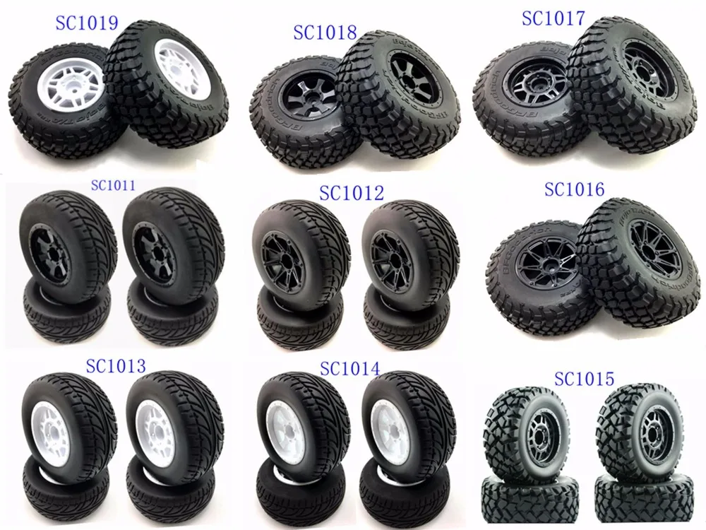 Шестигранные 12 мм колесные шины Hraxxas 58034-1 Slash 1/10 короткий курс RC SC10 грузовик TRA580341