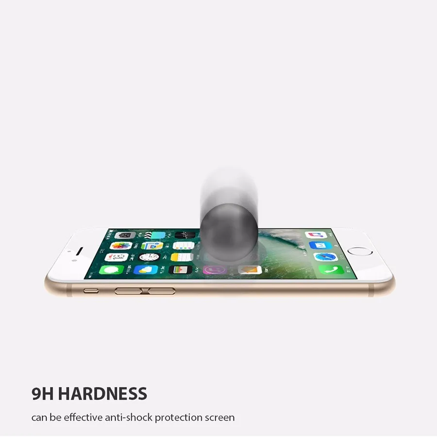 50 шт. углеродное волокно 3D изогнутый край полное покрытие стекло для iphone 6