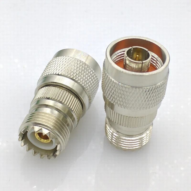 SL16 UHF Женский к N Тип Мужской M Тип к N Тип коаксиальный радиочастотный соединитель N-UHF RF адаптер 1 шт