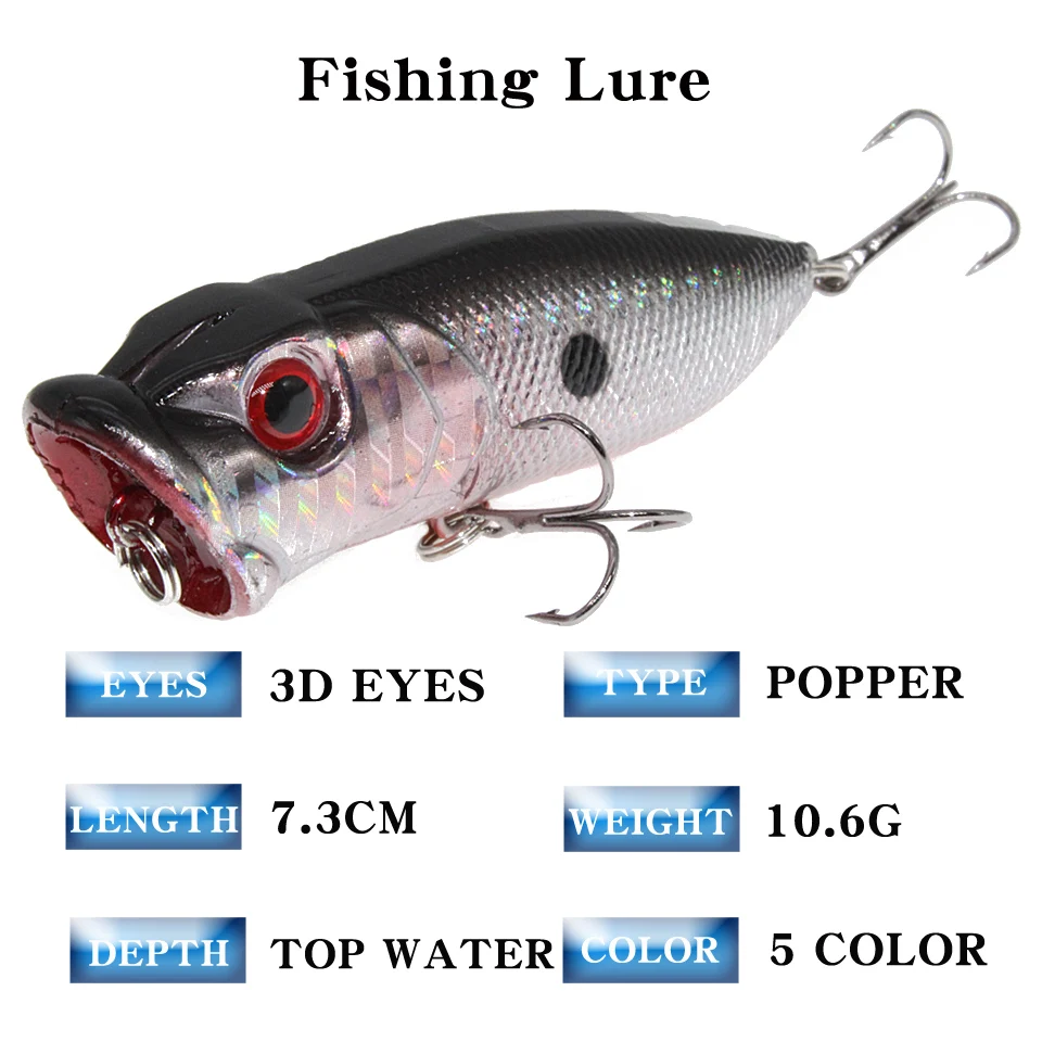 Горячая Распродажа 1 шт. твердая пластиковая искусственная приманка 3d глаза