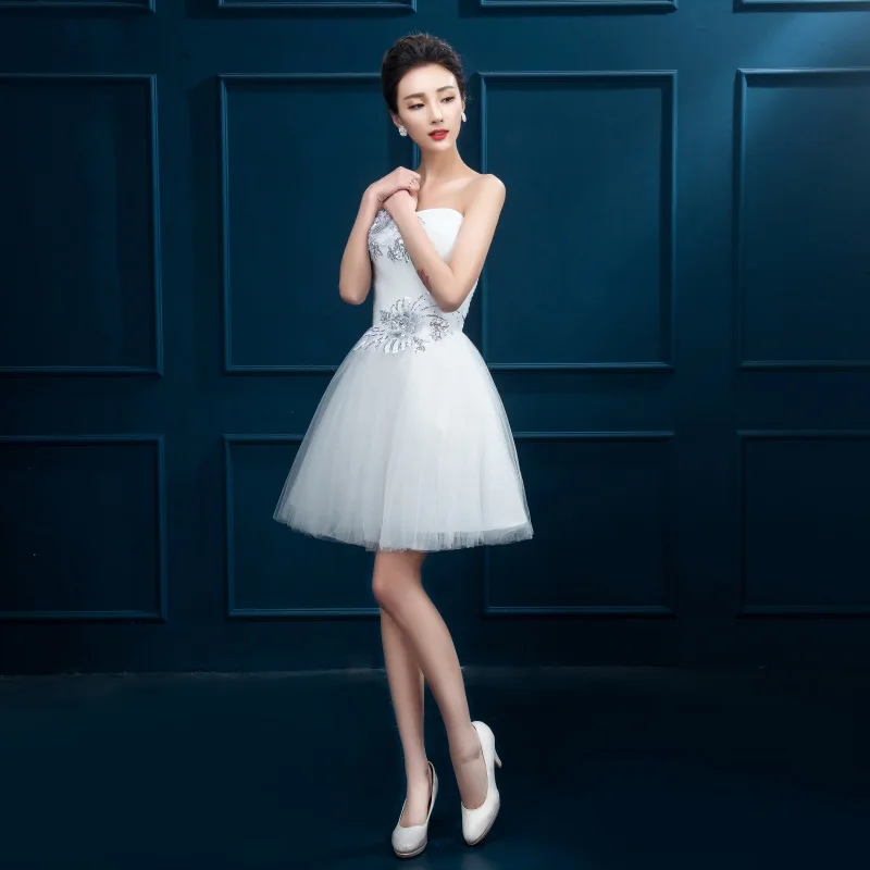 Новые Брендовые платья подружки невесты короткое модное платье для Гламурное