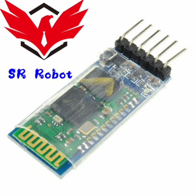 

HC05 HC-05 Master-Slave 6pin Anti-Reverse, встроенный Bluetooth серийный проходной модуль, беспроводная серийная DIY игрушка с дистанционным управлением