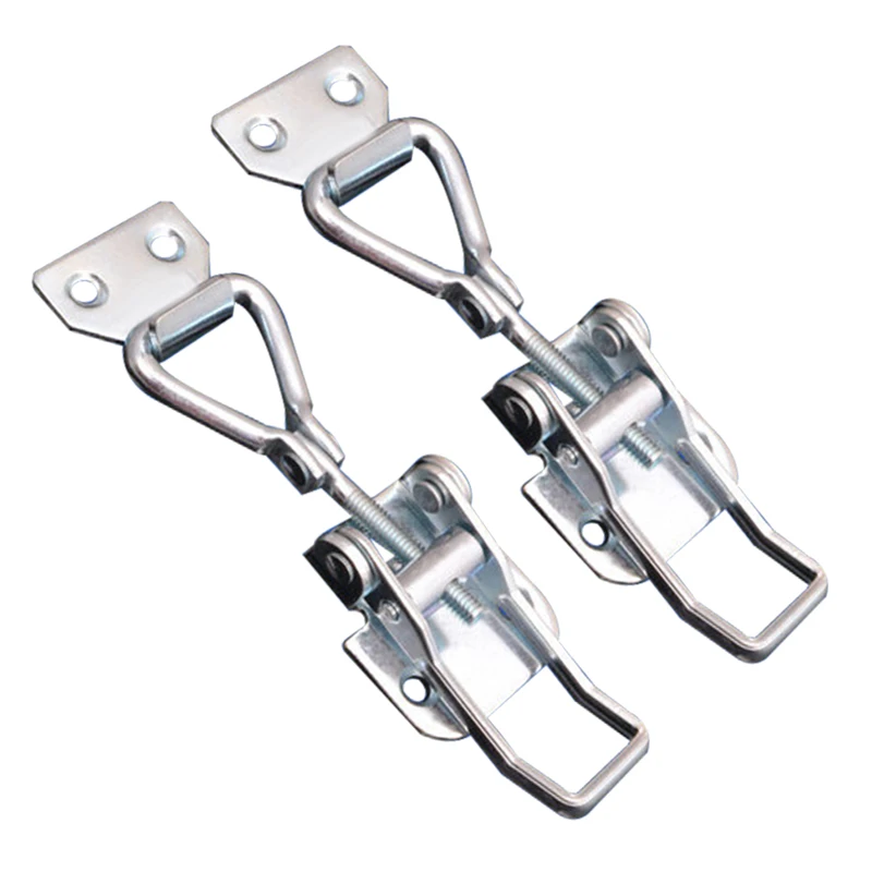 Регулируемая Рычажная защелка с голубым цинковым покрытием 2 шт. максимальная