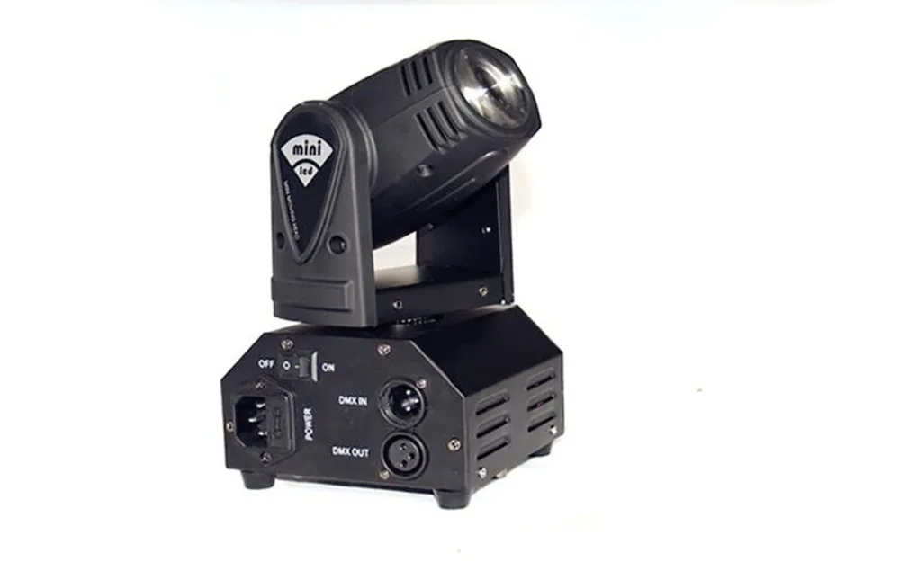 Движущаяся головка DMX512 CREE 10 Вт 12 RGBW 4 в 1 Светодиодный точечный светильник