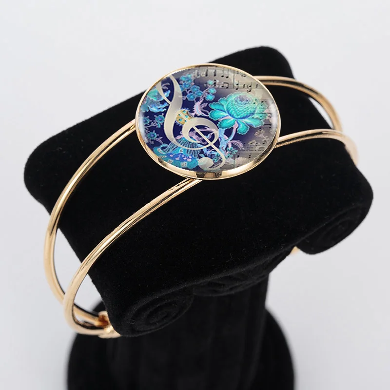 SUTEYI модные браслет золотого и серебряного цвета с покрытием из пианино