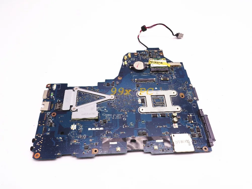 LAOKE для Toshiba Satellite C660 Материнская плата ноутбука HM65 W/GT520M 1 ГБ GPU K000124390 PWWHA LA-7201P DDR3