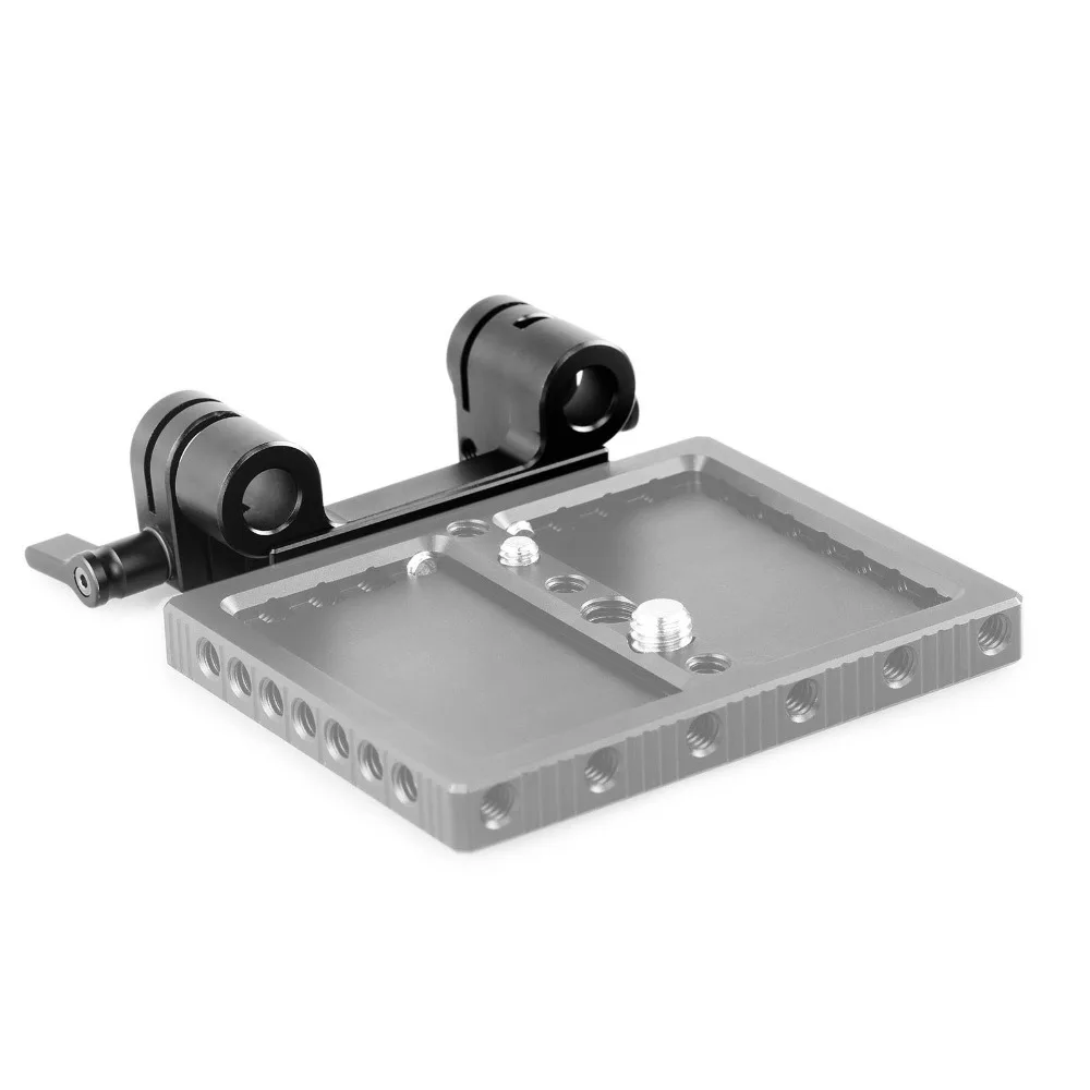 SmallRig двойной 15 мм стержень зажимной рельс блок для DSLR камера Follow Focous 1943