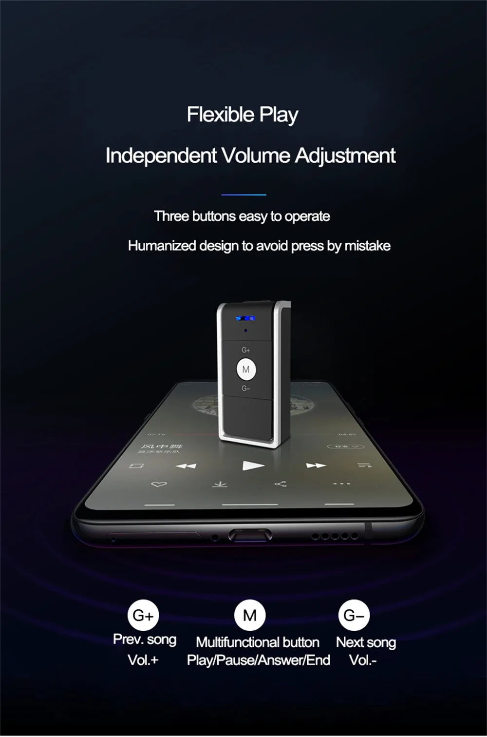 CARPRIE Usb Bluetooth адаптер 4,1 клип беспроводной приемник Bluetooth автомобильный комплект Hands Free 3,5 мм разъем AUX аудио приемник адаптер#2