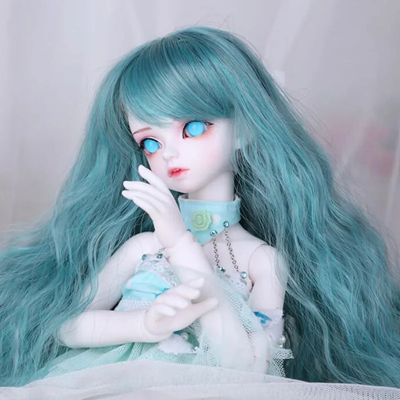 Кукла 1/4 BJD SD модная симпатичная Rico Fish Mermaid шарнирная Reborn Model кукла с глазами для