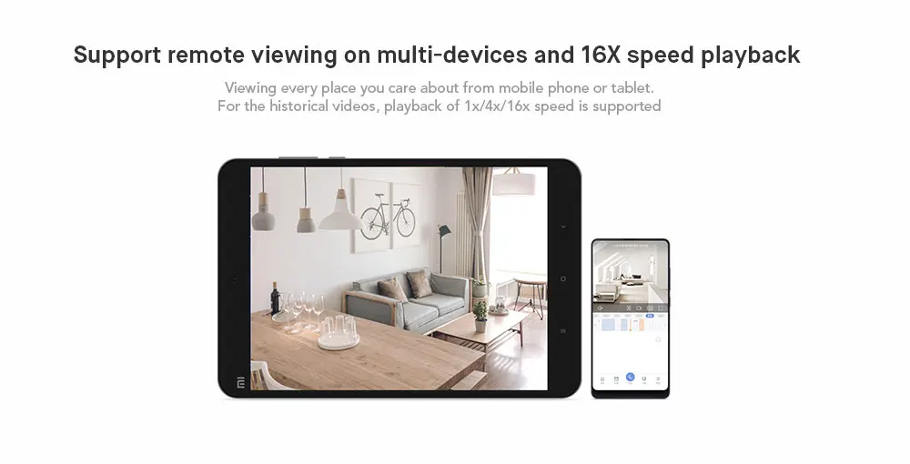Оригинальная умная ip-камера Xiaomi Mijia 1080P с углом обзора 360 градусов веб-камера