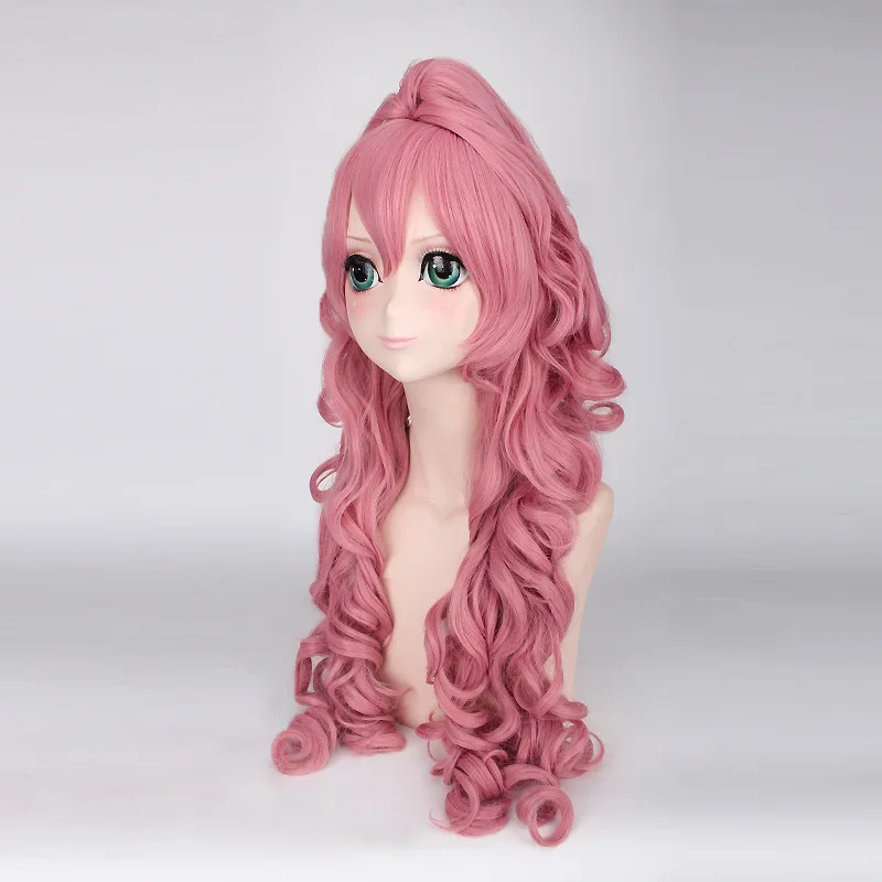 Vocaloid Megurine Luka длинный парик косплей костюм женские термостойкие синтетические