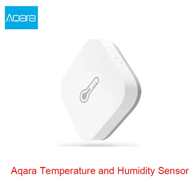 Xiaomi Gateway Aqara датчик двери датчик движения настенный беспроводной переключатель Mijia умная камера датчик температуры и влажности домашний комплект - Цвет: Aqara HumiditySensor