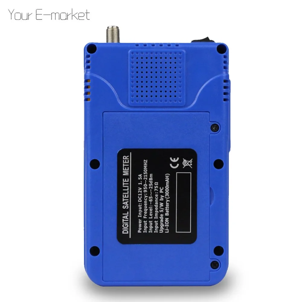 Satxtrem DVB-S2 V8 Finder HD цифровой спутниковый Finder метр с 3,5 дюймовым ЖК-дисплеем MPEG-4 Satfinder