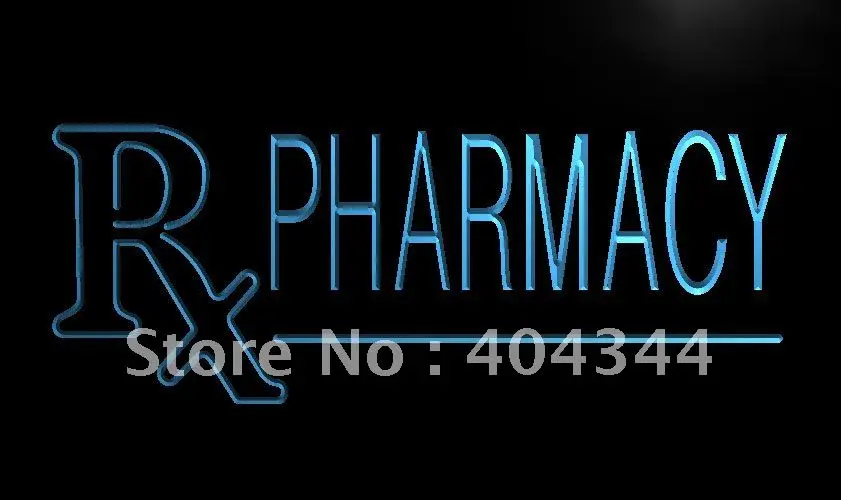 Lk939-rx светодиодный ная неоновая вывеска для аптек домашнего декора | Дом и сад