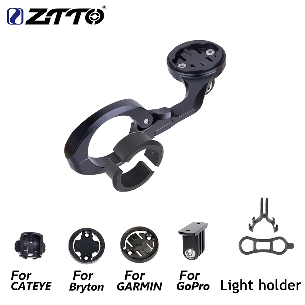 ZTTO MTB велосипедный GPS Держатель для компьютера GoPro Спортивная камера светильник