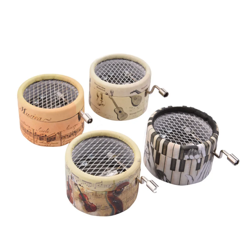 Высококачественная Музыкальная шкатулка с ручным заводом популярная