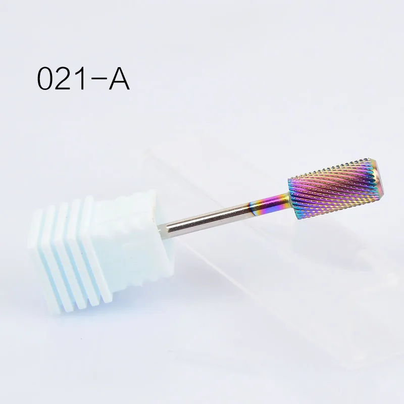 Вольфрамовое твердосплавное сверло 1 шт. 4 вида с синим пламенем круглой головкой