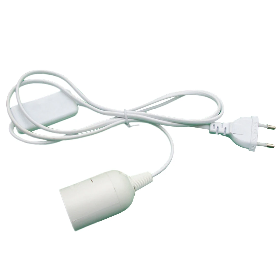 Светодиодная лампа E27 с кабелем переключателем кабель питания 1 5 м Цоколь вилка