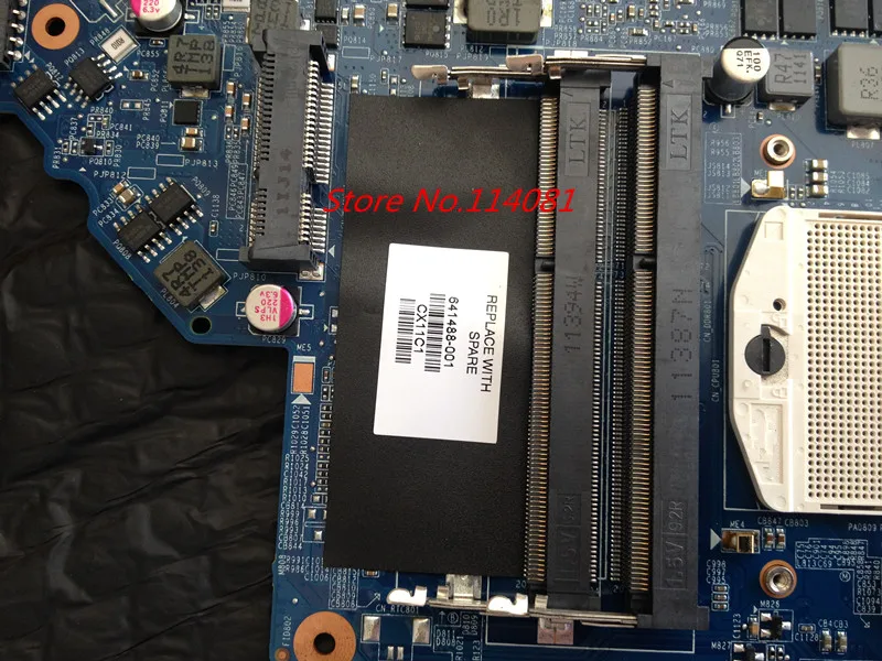 641488-001 665342-001 подходит для hp Pavilion DV6 DV6-6000 материнская плата для ноутбука HM65 fit i7 cpu