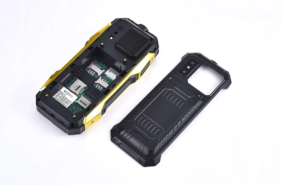 Оригинальная сервопривод X7 3 sim-карты 2," антенна аналоговый ТВ Телефон изменение голоса лазерный фонарик Банк питания русская клавиатура Сотовый телефон