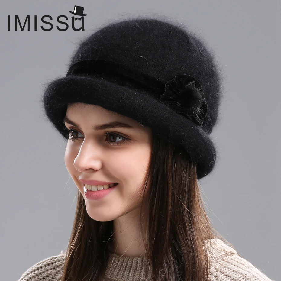 Осенне зимняя женская фетровая шляпа из кроличьего меха|fashion fedora|winter fedorafashion hat |
