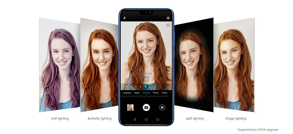 Global Honor 8X ram 4G rom 64G 6,5 дюймов android 8,1 смартфон 2,2 GHz Восьмиядерный 20MP 3750mAh 4G LTE мобильный телефон