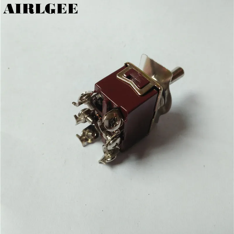 DPDT 3 позиционный ВКЛ-ВЫКЛ-ВКЛ тумблер 6 винтовых клемм AC 15A/250V 20A/125V | Обустройство