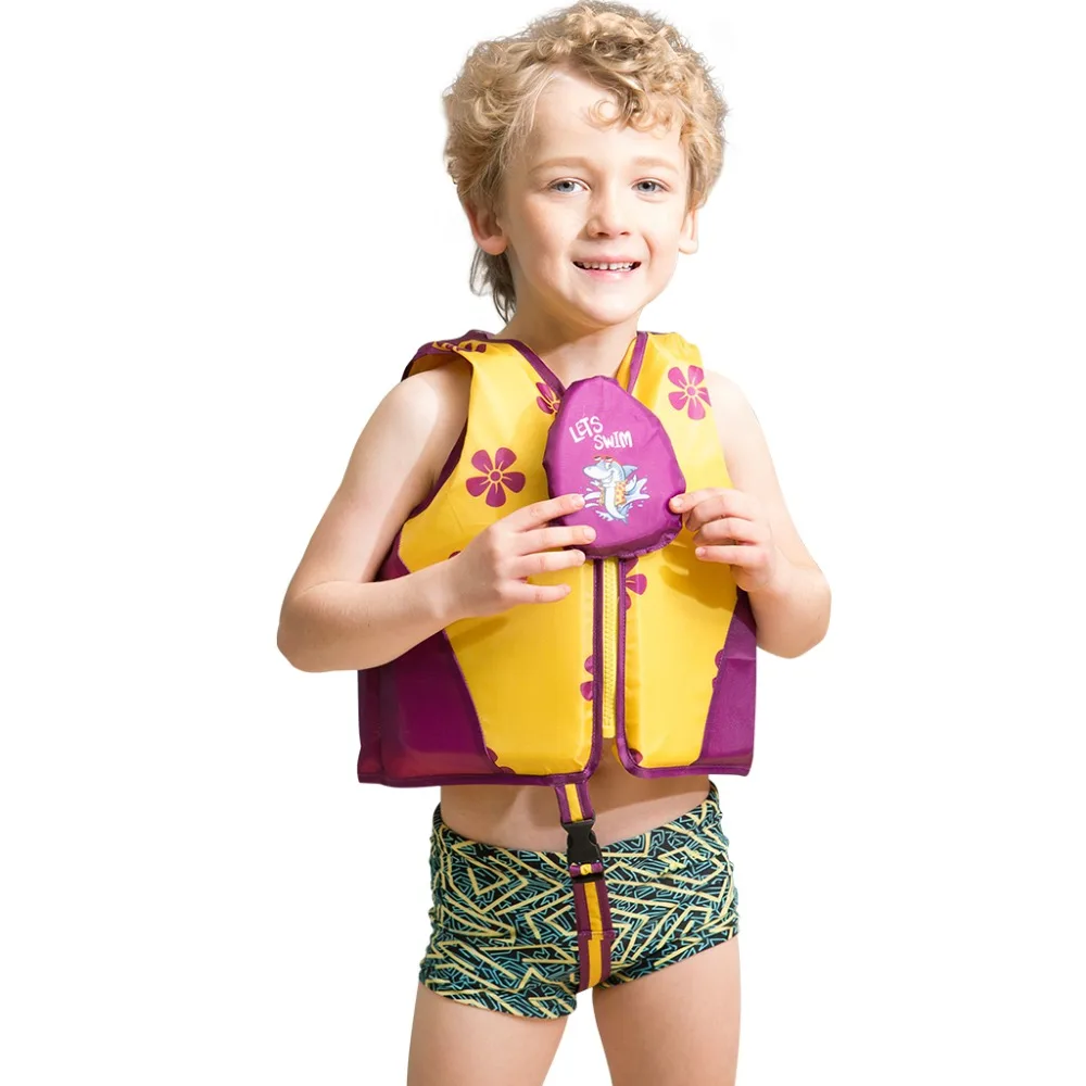Детский высококачественный жилет для плавания с принтом в виде