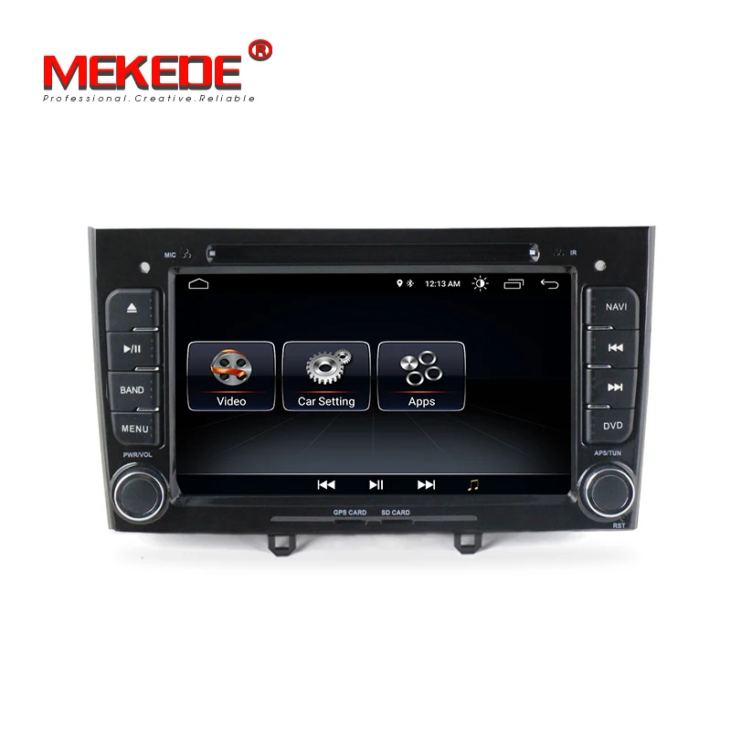 TDA7851 Android 8 0 2din автомобильный Радио Стерео dvd-плеер для peugeot 408 308 с gps naivgation wifi BT