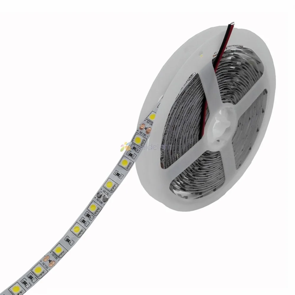 10x5 М 5050 SMD натуральный белый 4000 4500k Светодиодная лента 60 светодиодов/м 300