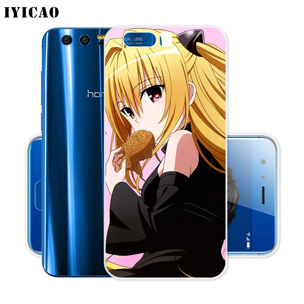 Мягкий силиконовый чехол IYICAO To Love Ru для Huawei Y9 Y7 Y6 Prime 2018 Honor 8C 8X 8 9 10 Lite 7X 7C 6A 7A Pro |