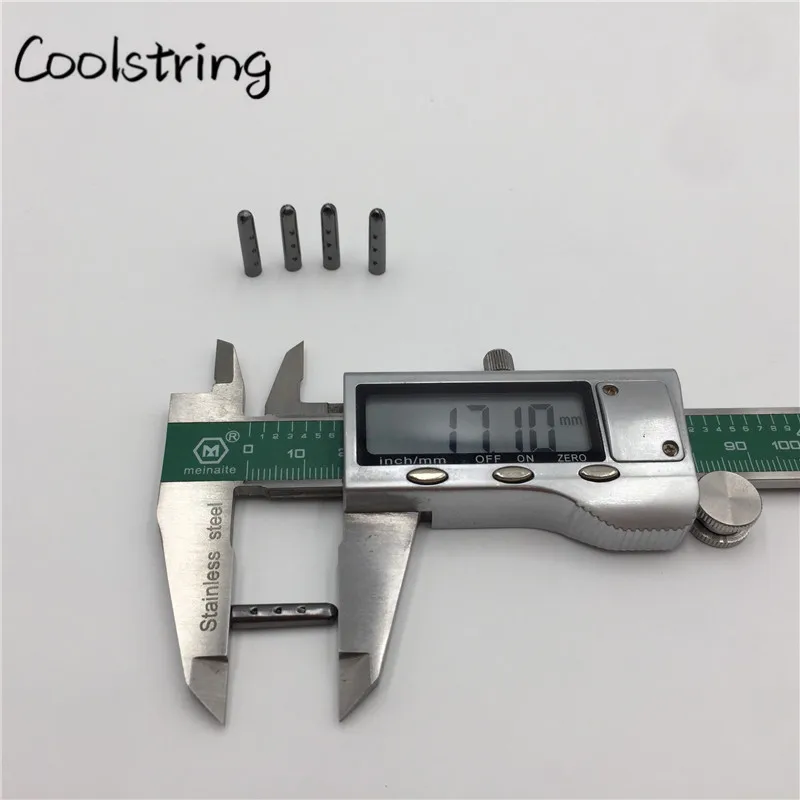 Coolstring(100 шт/25 комплектов) 3x17 мм Серебристые Золотые Бронзовые шнурки металлические Aglets покрытие одежды обувь советы поддержка пользовательского логотипа DIY
